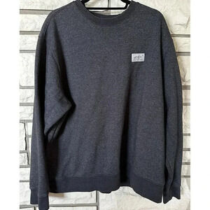 Eddie Bauer Crewneck Sweatshirt Men's Size XXL Mottled Gray Outdoor Hiking